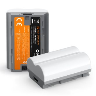   K&F Concept NP-W235 akkumulátor, 2db, 2400mAh, USB-C csatlakozóval