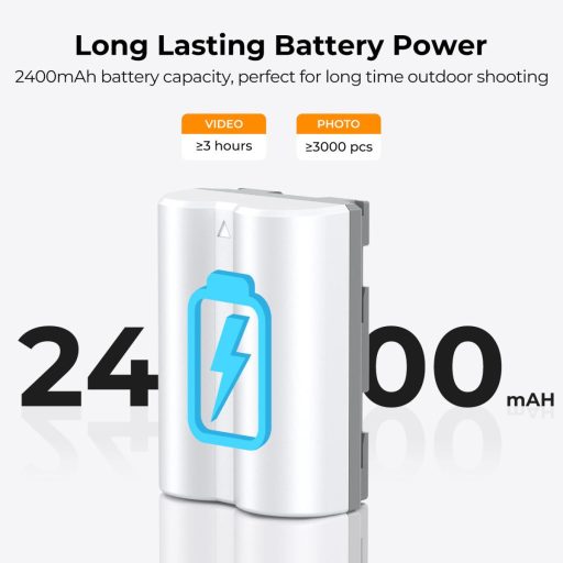 K&F Concept NP-W235 akkumulátor, 2db, 2400mAh, USB-C csatlakozóval