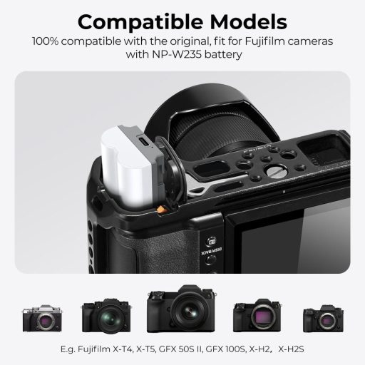 K&F Concept NP-W235 akkumulátor, 2db, 2400mAh, USB-C csatlakozóval