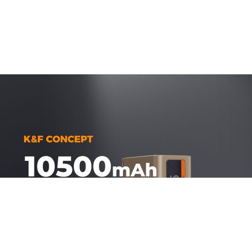K&F Concep NP-F970 akkumulátor 10500mAh, USB-C csatlakozóval