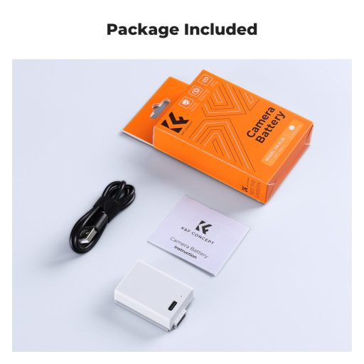 K&F Concept EN-EL25 akkumulátor 1250mAh, USB-C csatlakozóval