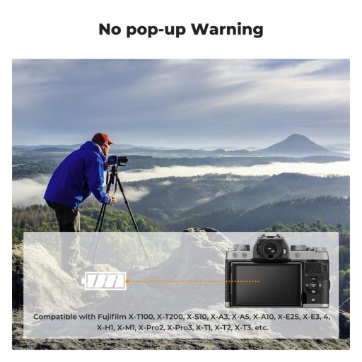 K&F Concept NP-W126 akkumulátor 1050mAh, USB-C csatlakozóval, 2db