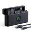K&F Concept tripla USB-C akkumulátor töltő +3db DJI Osmo 360, Action 5 Pro/4/3 akku 2100mAh