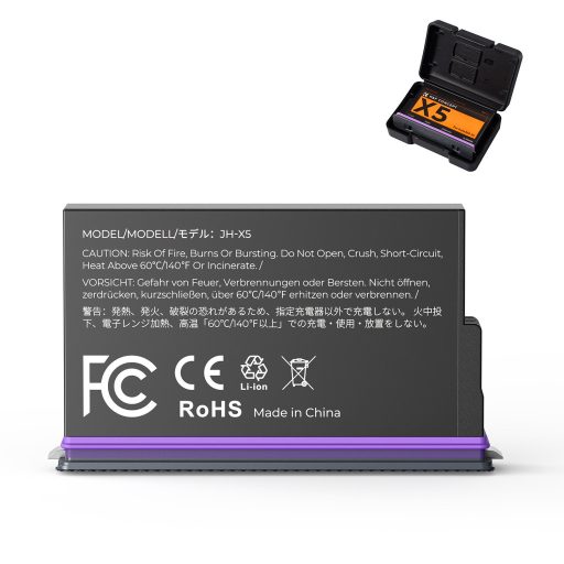 K&F Concept Insta 360 X5 akkumulátor, 2700mAh