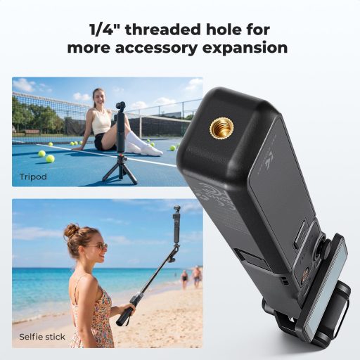 K&F Concept akkus markolat DJI Osmo Pocket 3/4-hez, 5000 mAh, gyorstöltéssel