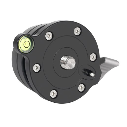 K&F Concept LB-60 panoráma állvány fej, 10kg teherbírás, 3/8"-os csatlakozás, vízszintjelző
