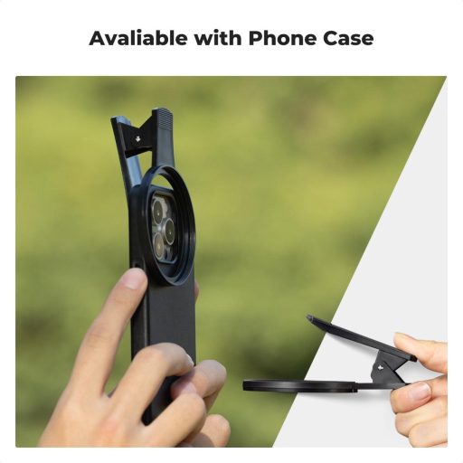 K&F Concept unverzális csipeszes szűrőtartó mobiltelefonokhoz, 67mm