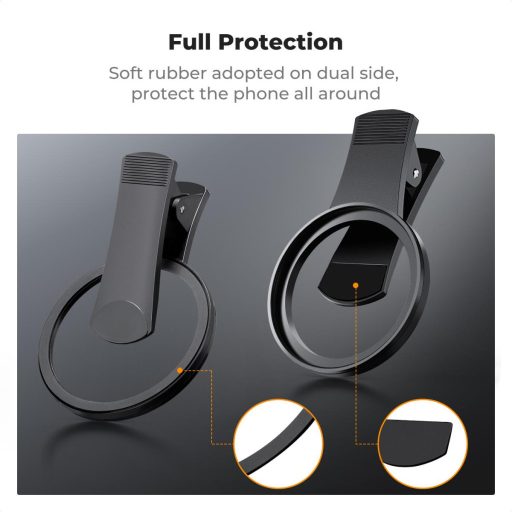 K&F Concept unverzális csipeszes szűrőtartó mobiltelefonokhoz, 67mm