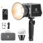 K&F Concept 60W BI COB led lámpa, 2700K-6500K, 97CRI, 12 effekt, 13500mAh, APP, Bowens