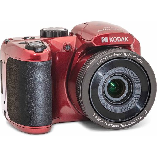 Kodak Pixpro AZ255 digitális fényképezőgép, piros