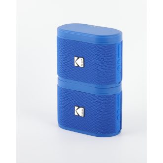   Kodak Soundbrix hordozható hangfal, összekapcsolható, moduláris, 2db, kék