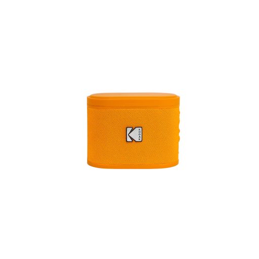 Kodak Soundbrix hordozható hangfal, összekapcsolható, moduláris, 2db, narancssárga