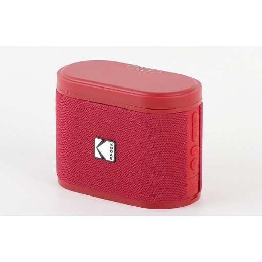 Kodak Soundbrix hordozható hangfal, összekapcsolható, moduláris, piros