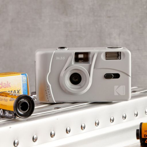Kodak M35 analóg filmes fényképezőgép, 35 mm filmhez, márvány szürke