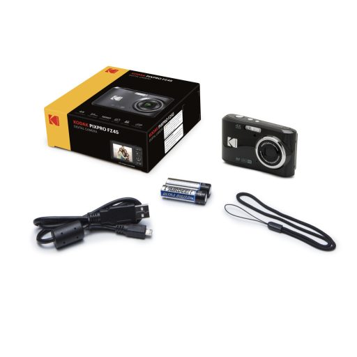 Kodak Pixpro FZ45 kompakt, digitális fényképezőgép, fekete