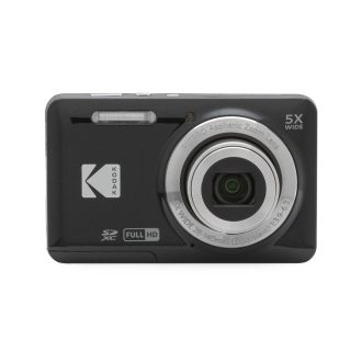   Kodak Pixpro FZ55 nagy teljesítményű kompakt digitális fényképezőgép, fekete