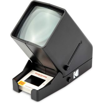   Kodak Slide Viewer, 35mm-es kisfilm és dianézegető, 3x-os nagyítás, led átvilágítás