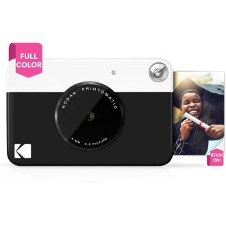   Kodak Printomatic instant fényképezőgép, Zink 2x3" papírméret, fekete