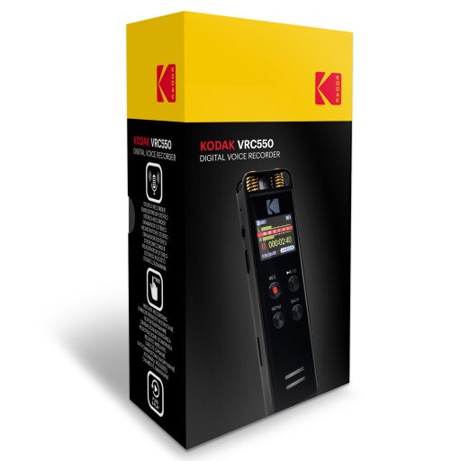 Kodak VRC550 hangrögzítő diktafon, 16GB, stereo
