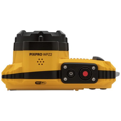 Kodak Pixpro WPZ2 vízálló, porálló, ütésálló digitális fényképezőgép, sárga, 2db akku, 16gb micro sd