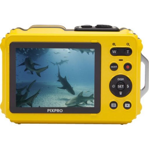Kodak Pixpro WPZ2 vízálló, porálló, ütésálló digitális fényképezőgép, sárga