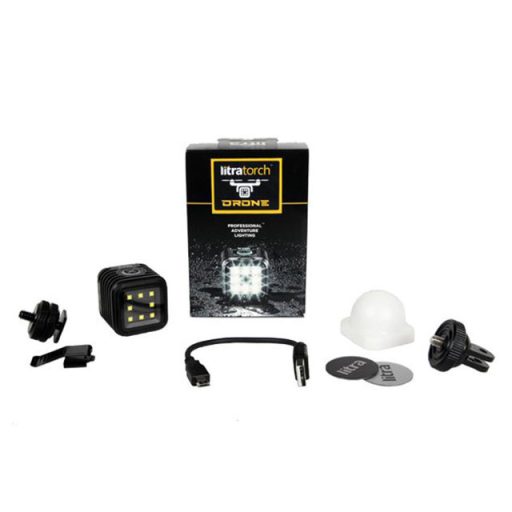 Litra Torch Drone, lámpa, 800 Lumen, fekete