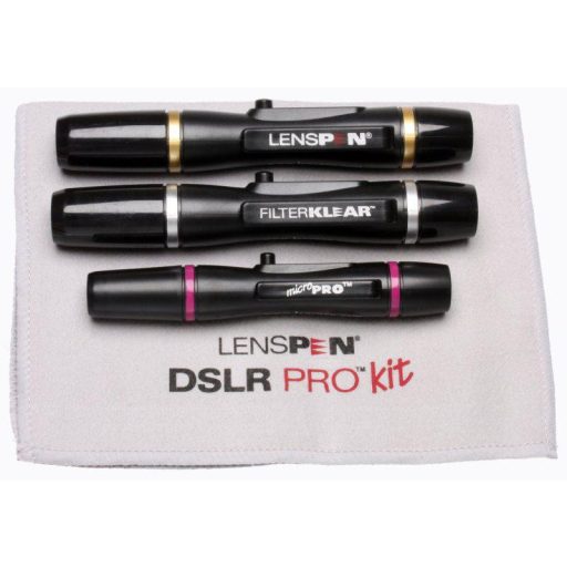 Lenspen DSLR Pro kit (optika- szűrő- és keresőtisztító + mikroszálas tartókendő)