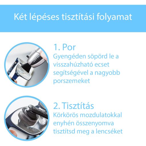 Lenspen Original optikatisztító, aktívszenes és antibakteriális + Peeps szemüvegtisztító