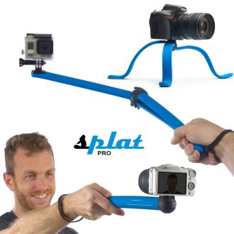   Miggö Splat Flexible hajlítható lábú miniállvány, DSLR és akciókamerákhoz, kék