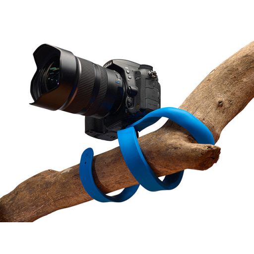 Miggö Splat Flexible hajlítható lábú miniállvány, DSLR és akciókamerákhoz, kék