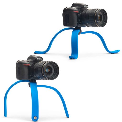 Miggö Splat Flexible hajlítható lábú miniállvány, DSLR és akciókamerákhoz, kék