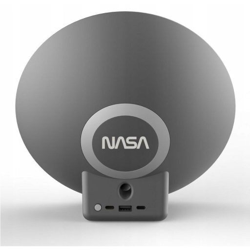 Nasa SPC600 digitális ébresztőóra, bluetooth hangszóró, vezeték nélküli telefontöltő