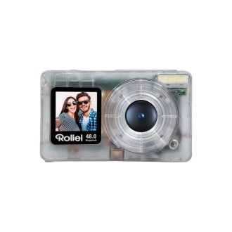   Rollei Compactline Pocket Transparent digitális fényképezőgép, átlátszó