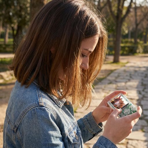 Rollei Compactline Pocket Transparent digitális fényképezőgép, átlátszó