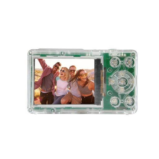 Rollei Compactline Pocket Transparent digitális fényképezőgép, átlátszó
