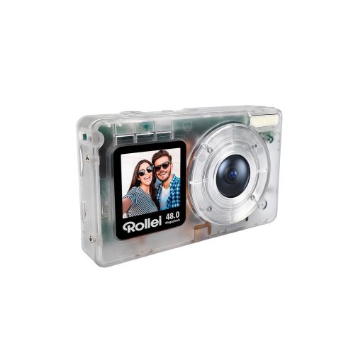 Rollei Compactline Pocket Transparent digitális fényképezőgép, átlátszó