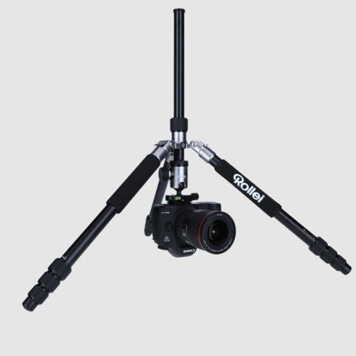 Rollei C5-i állvány + monopod + gömbfej + telefontartó adapter + táska, titánszürke
