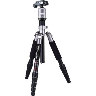   Rollei Compact Traveler No.1 állvány gömbfejjel + hordzsák, titánszürke