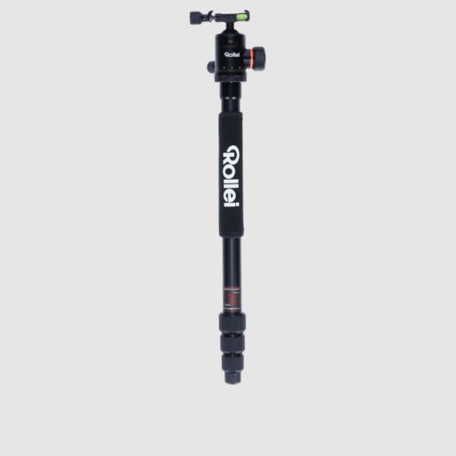 Rollei C5-i állvány + monopod + gömbfej + telefontartó adapter + táska, fekete