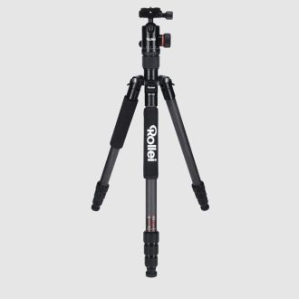   Rollei C5-i Carbon fekete állvány + monopod + gömbfej + táska, karbon