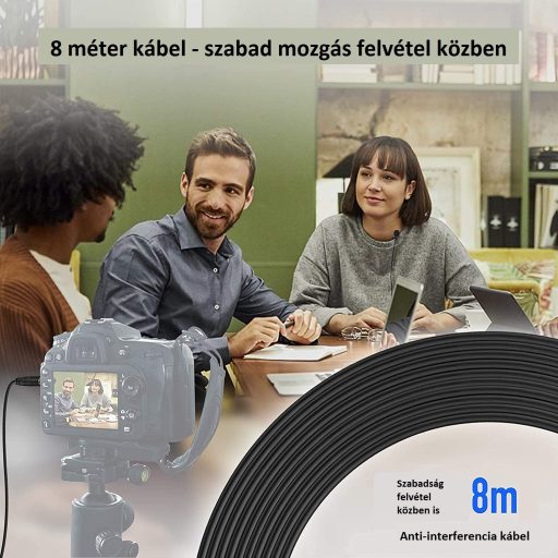 Synco Lav-S8 csiptetős, gömbkarakterisztikás kondenzátor mikrofon
