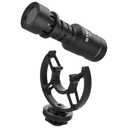 Synco Mic-M1S kardioid kondenzátor mikrofon, TRS és TRRS csatlakozóval