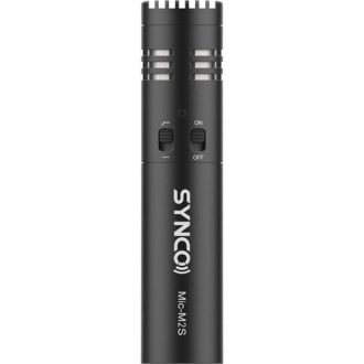   Synco Mic-M2S kardioid kondenzátor mikrofon, TRS és TRRS csatlakozóval