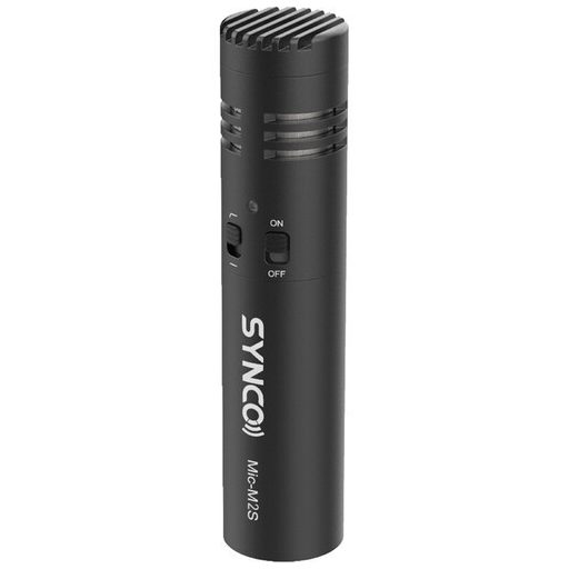 Synco Mic-M2S kardioid kondenzátor mikrofon, TRS és TRRS csatlakozóval
