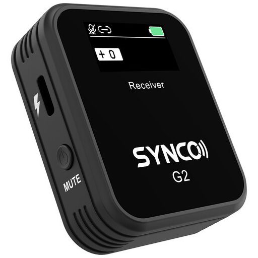Synco WAir-G2 (A1) ultrakompakt vezetéknélküli csiptetős mikrofon rendszer, TFT kijelzővel (2.4 GHz)