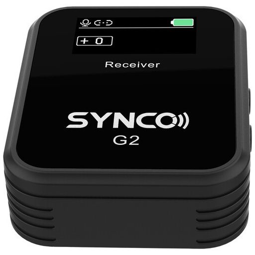 Synco WAir-G2 (A1) ultrakompakt vezetéknélküli csiptetős mikrofon rendszer, TFT kijelzővel (2.4 GHz)