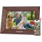 Thomson 7001P digitális képkeret 7" 1024x600, WiFi képátvitel mobilappról, érintőkijelző, barna