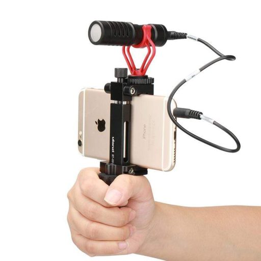 Ulanzi ST-03 telefon tartó adapter állványhoz, arca swiss szabvány, kisméretre összehajtható