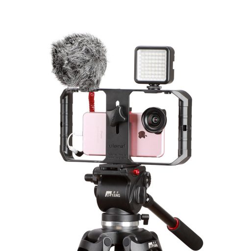 Ulanzi U-Rig Pro videós rig telefonokhoz, 3 vakupapucs csatlakozóval