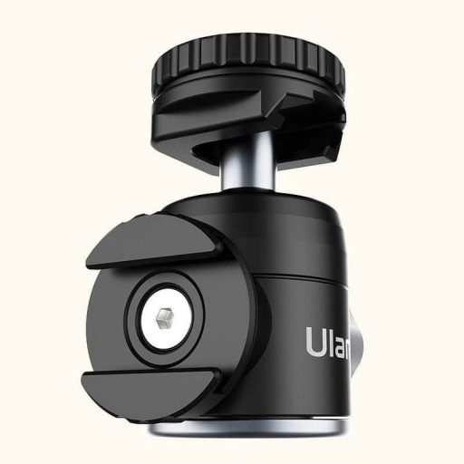 Ulanzi U60 mini állvány gömbfej, 2db vakupapucs, 2kg teherbírás